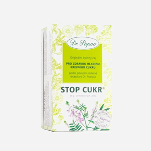 Dr.Popov Stop cukr, porcovaný čaj, 30 g